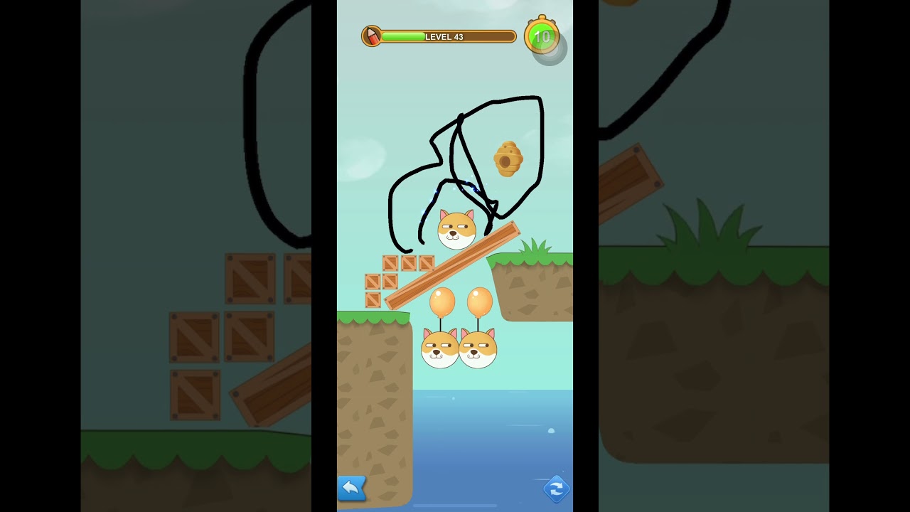 Save The Dog Level 43 #gaming #funny