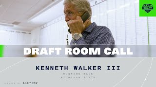RB Kenneth Walker III Gets The Draft Call at No. 41 Overall | Seahawks Draft