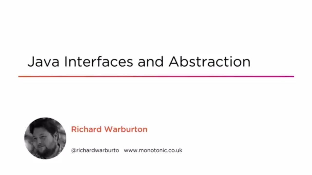 Course Preview: Java Interfaces and Abstraction - YouTube