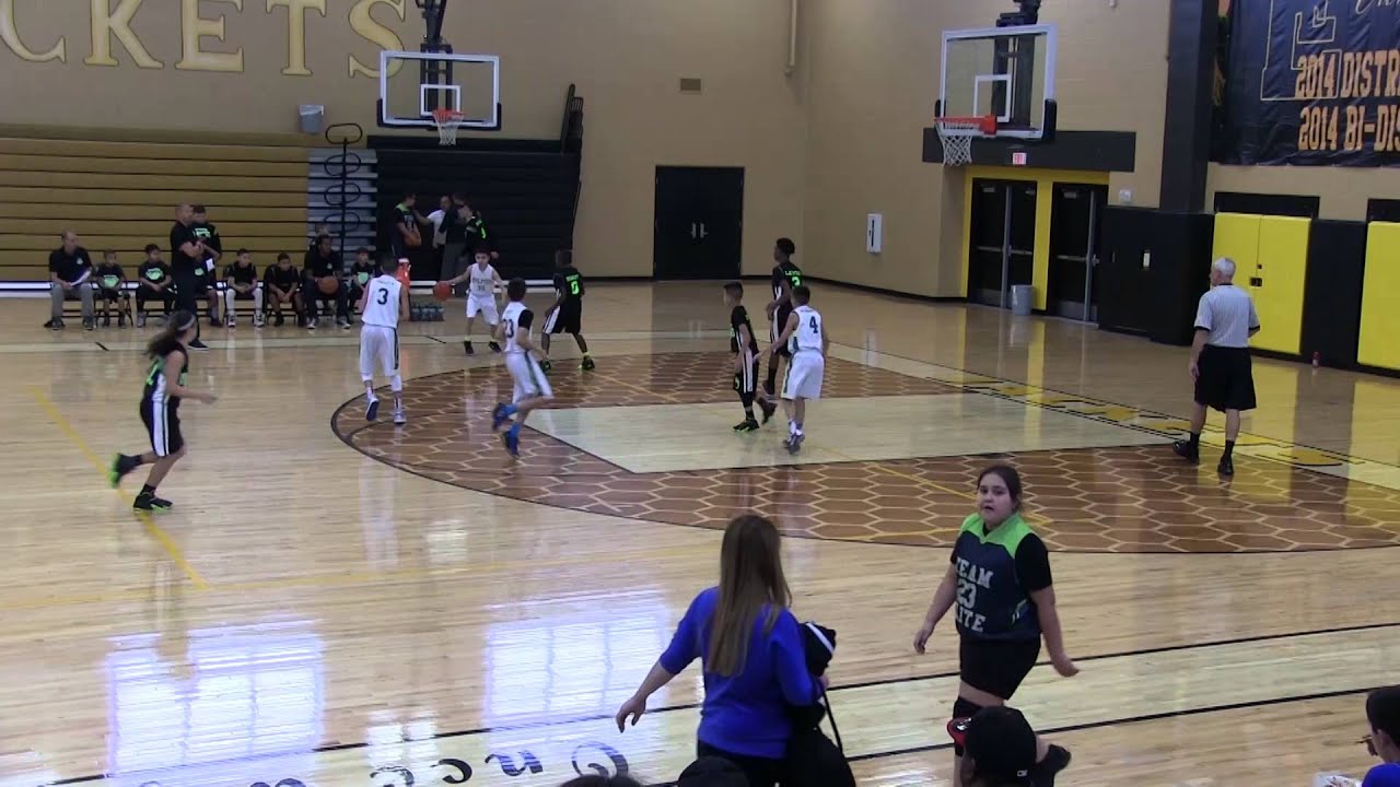 Evolution Basketball Highlight Reel Edcouch Elsa - YouTube