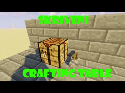 Kako napraviti skriveni crafting table u minecraftu ? [TUTORIJAL]