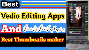 Best Youtube Thumbnails Making Apps For Android 2023 || Best Vedio Editing Apps 2023 || top 1 vedio