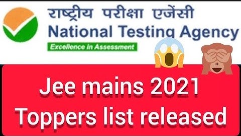 😱😲, Jee main result 2021 topper list released | jee main result 2021 | jee mains