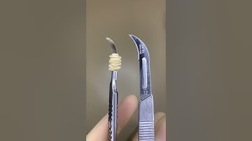 De scherpste chirurgische messen #obsidiaan #goedomteweten #chirurgie #chirurgischeinstrumenten #...
