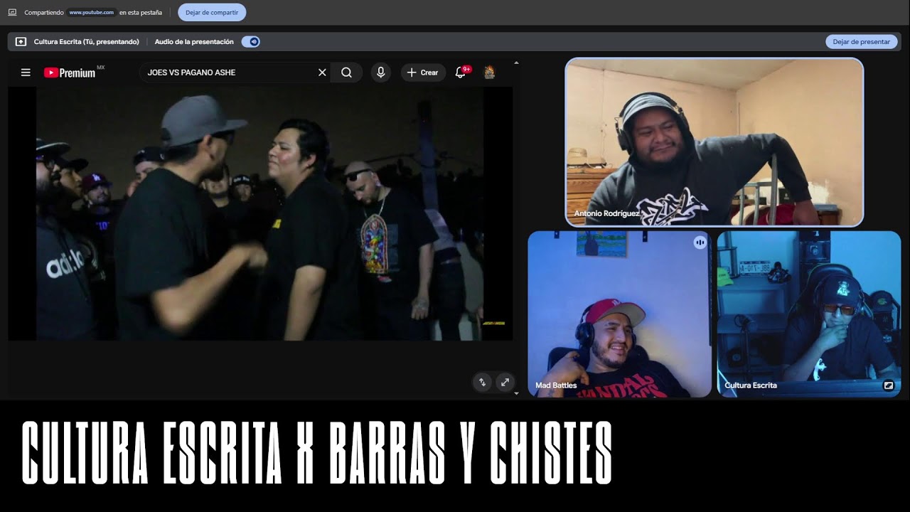 REACCIONANDO A LA BATALLA DE IRON BATTLES WASOK VS ELCIEM !