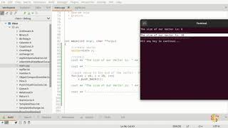 2. Working with C++ Vectors - Checking Vectors Size and Adding Elements to Vectors | C++ STL