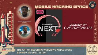The art of Securing Webviews... ▪ Imdadullah Mohammed & Shiv Sahni ▪ Ekoparty 2021: Mobile Hacking