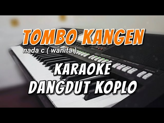 TOMBO KANGEN  ( Mas opo wis lali sliramu ) | Karaoke dangdut Koplo class=