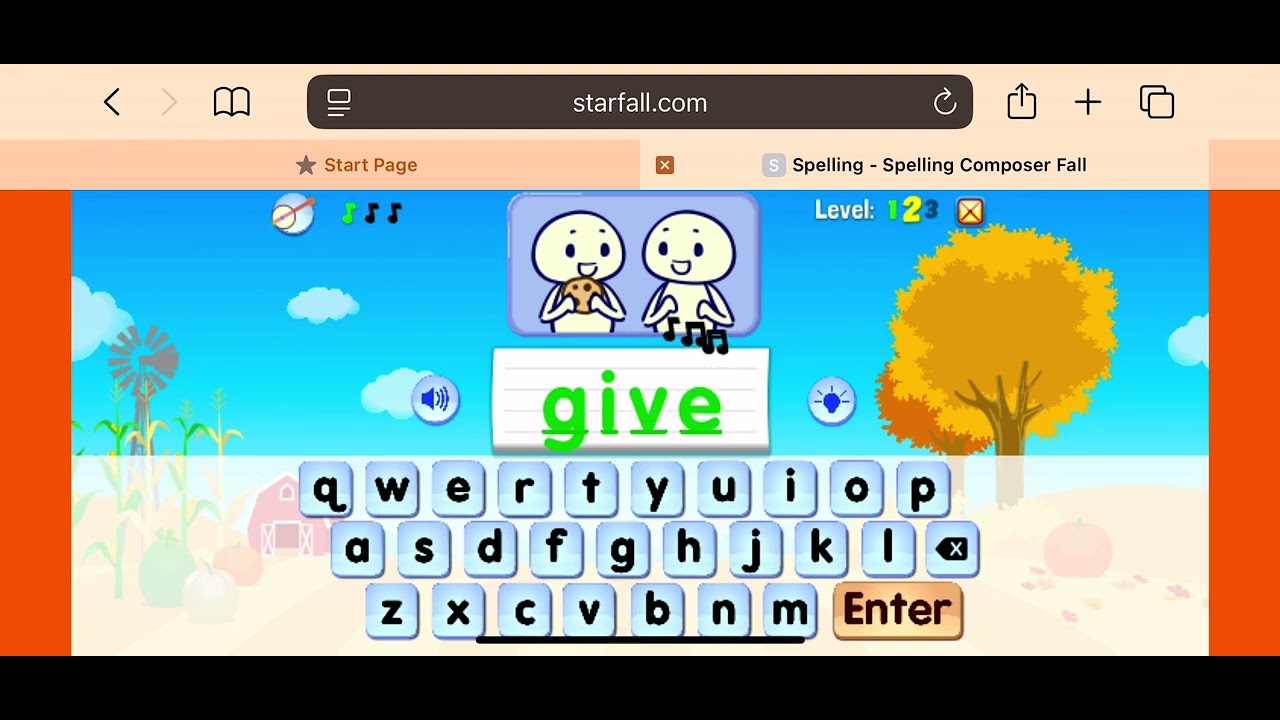 Starfall’s Spelling Composer:Hello Fall! - YouTube