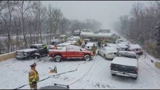 🚘 Car Slipping Caught on Camera - Car vs Snow ❄️ Compilation #1