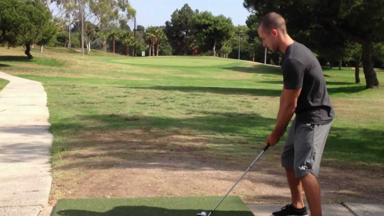 Jake on the Third Hole at Newport Beach Golf Course