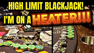 THIS is How to Play High Limit Blackjack and WIN!!