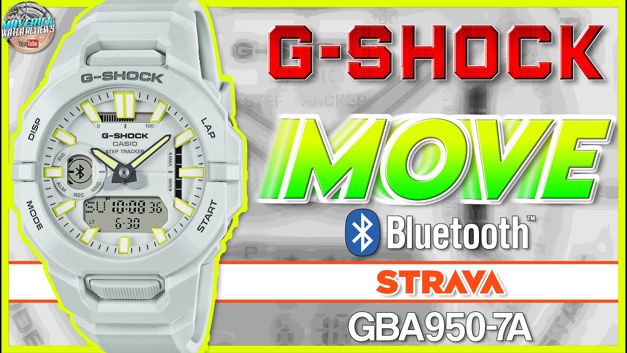 Love The Super Futuristic Look! | G-Shock Move Bluetooth Step