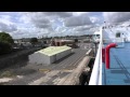 Brittany Ferries MV Armorique Departing From Plymouth, Devon, England 13th August 2014