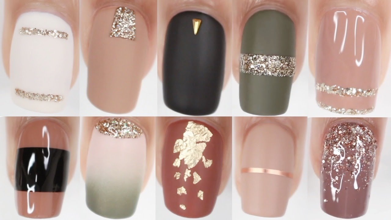 9. Easy Fall Nail Designs with Acrylic Paint - wide 3