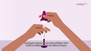 Evalyn Brush - Instruções para o exame em casa (Portuguese) - Auto coleta HPV