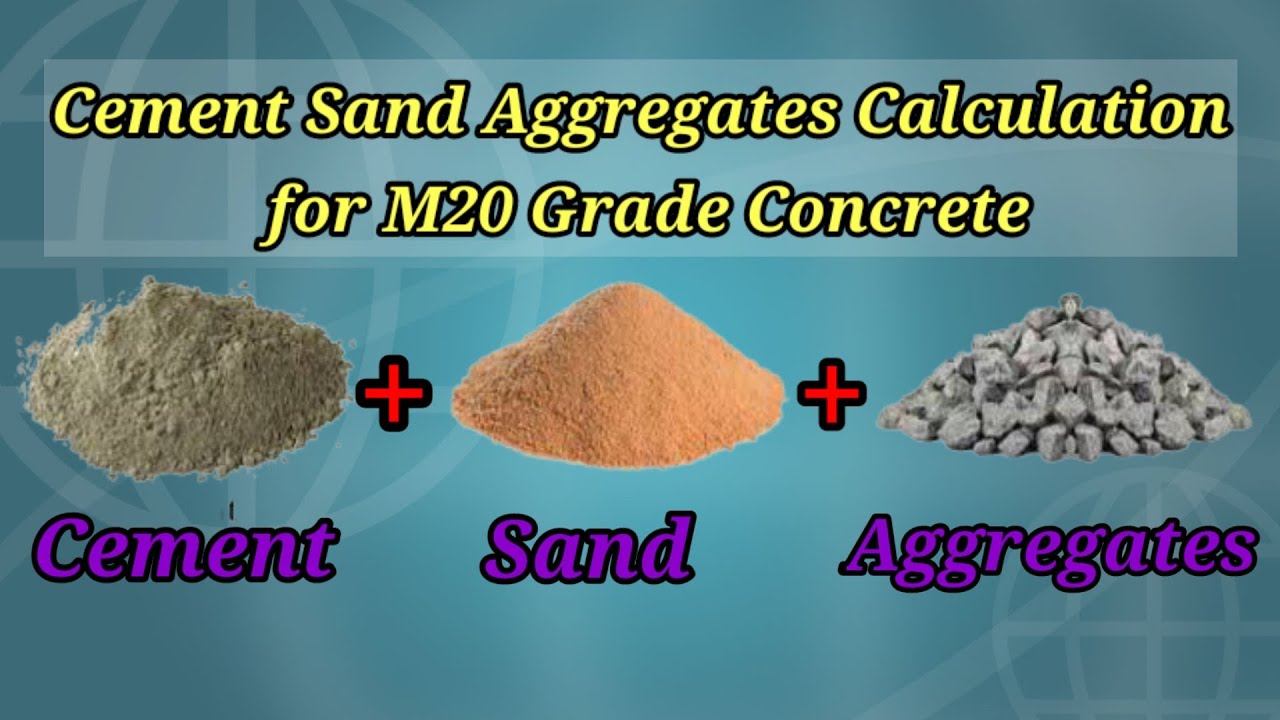How To Calculate Cement Sand Aggregate Quantity in Concrete Slab | Daily Civil MCQ & Civil Topics