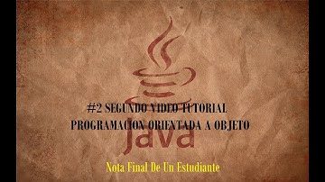 nota final de un estudiante programación  orientada a objeto java