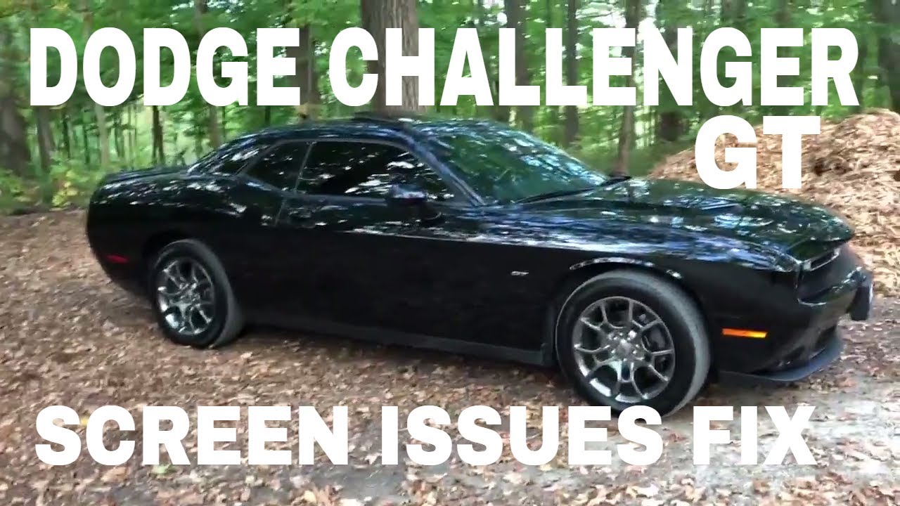 Dodge Challenger GT Screen Issues Fix Review - YouTube