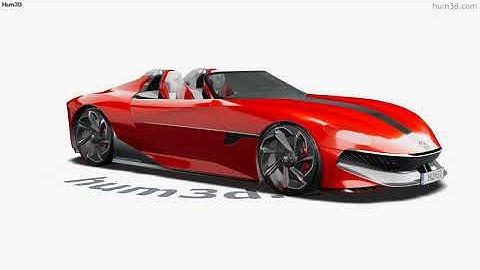 MG Cyberster 2024 3D model by 3DModels.org