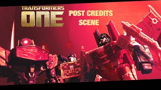 TRANSFORMERS ONE POST CREDITS SCENE | stop motion version