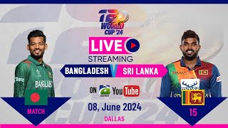 Live T20 World Cup 2024 Scorecard - Sri Lanka vs Bangladesh : ICC Men's T20 World Cup