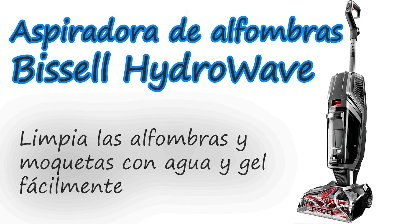 Aspiradora de alfombras: Bissell HydroWave 