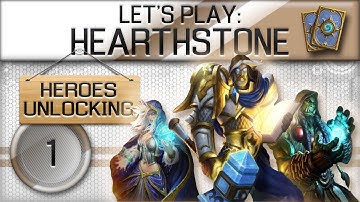 Hearthstone Beta - Unlocking Heroes Part 1 - Mage VS Priest