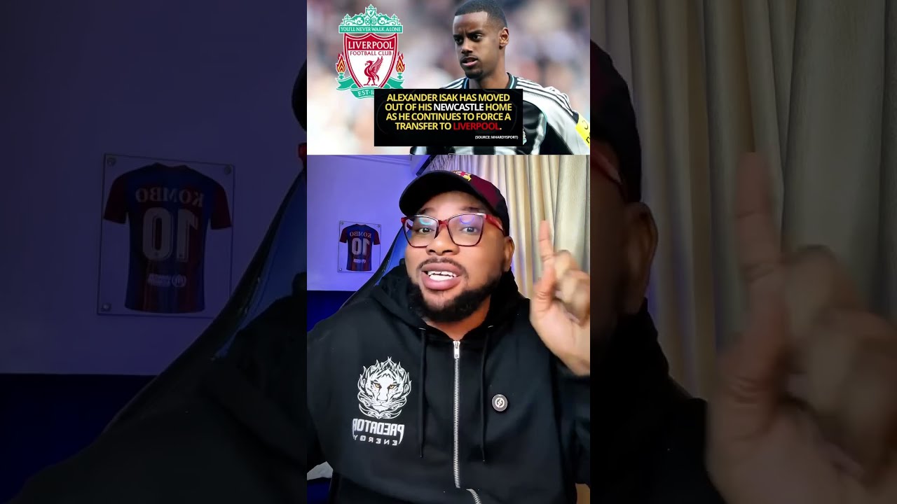 LIVERPOOL SHOULD ENSURE THEY DO NOT ABANDON ISAK AT THIS POINT Newcastle Liverpool Alexanderisak