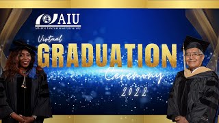 AIU Graduation Ceremony Class August 2022 - Pledging for a better world