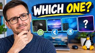 New to Linux Choose One of These FOUR Desktop Environments!