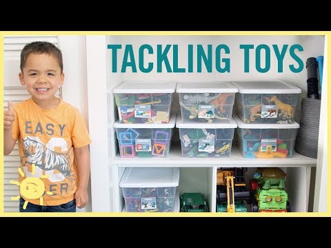 ORGANIZE | Tackling the Toys!