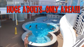 Disney Dream Pool Deck / Lido Deck Cruise Ship Tour