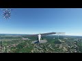 Vol au dessus de saint avold en flight simulateur