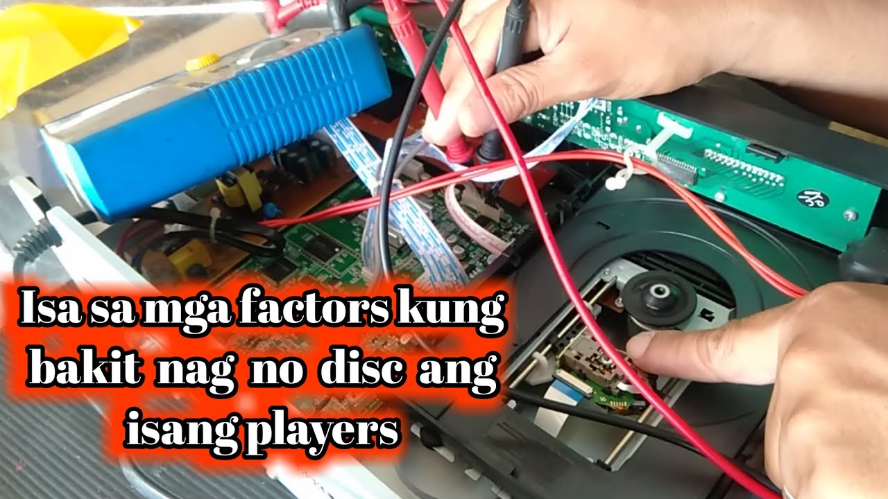 Common problem minsan ng isang dvd na no disc error na baka hindi mo pa alam mga ka GLaberz