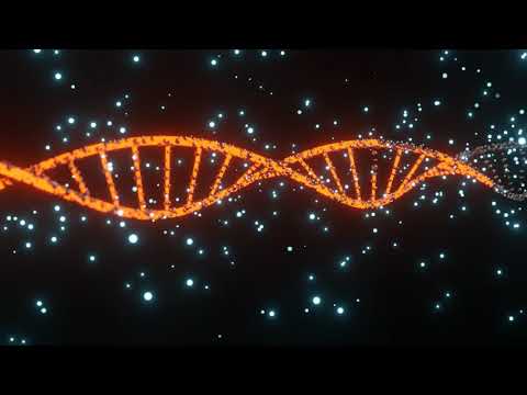 Модель ДНК в Blender 3D.