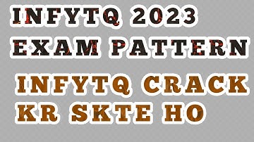Infytq 2023 exam pattern || how to qualify infytq exam || infytq 2023 || infytq exam
