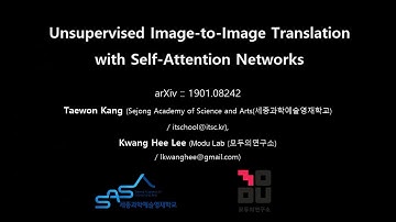 Unsupervised Image-to-Image Translation with Self-Attention Networks