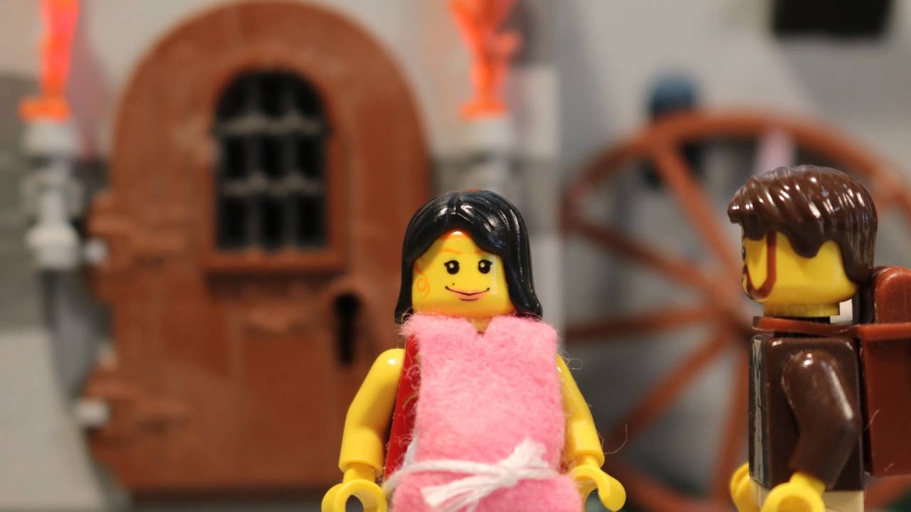 The Christmas Story in lego