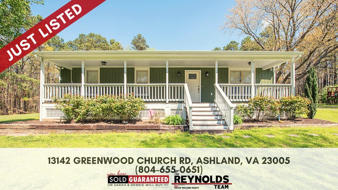 13142 Greenwood Church Rd, Ashland, VA 23005 The Reynolds Team (804) 655 0651