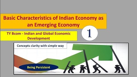Indian and Global Economic Development-1 #commerce #TYBcom  #Economic
