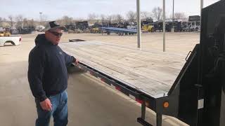 Rondo PJ 32 Ft  Gooseneck Deckover Trailer