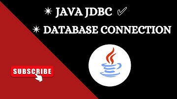 #6 Java JDBC | Java Database Connectivity | Jdbc Database Connection in Java