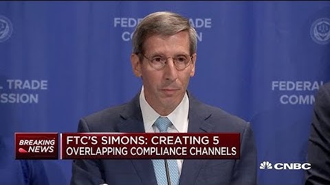 FTC chairman Joseph Simons: Facebook betrayed the trust of its users