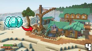 The BEST Mine I've Ever Built! | Shram's Survival World S2 #4