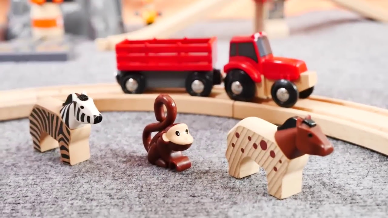 Lego Tracteur de Ferme avec Remorque 4A+ | Maroc - 1er site E