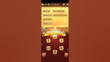 Word Connect Puzzle Level 608 Walkthrough [Bonus Words & Answers] #shorts