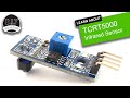 TCRT5000  Infrared Reflective Sensor - How it works and example circuit with code.