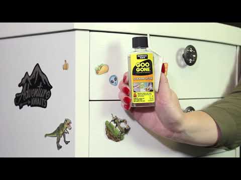 Goo Gone Windshield Sticker