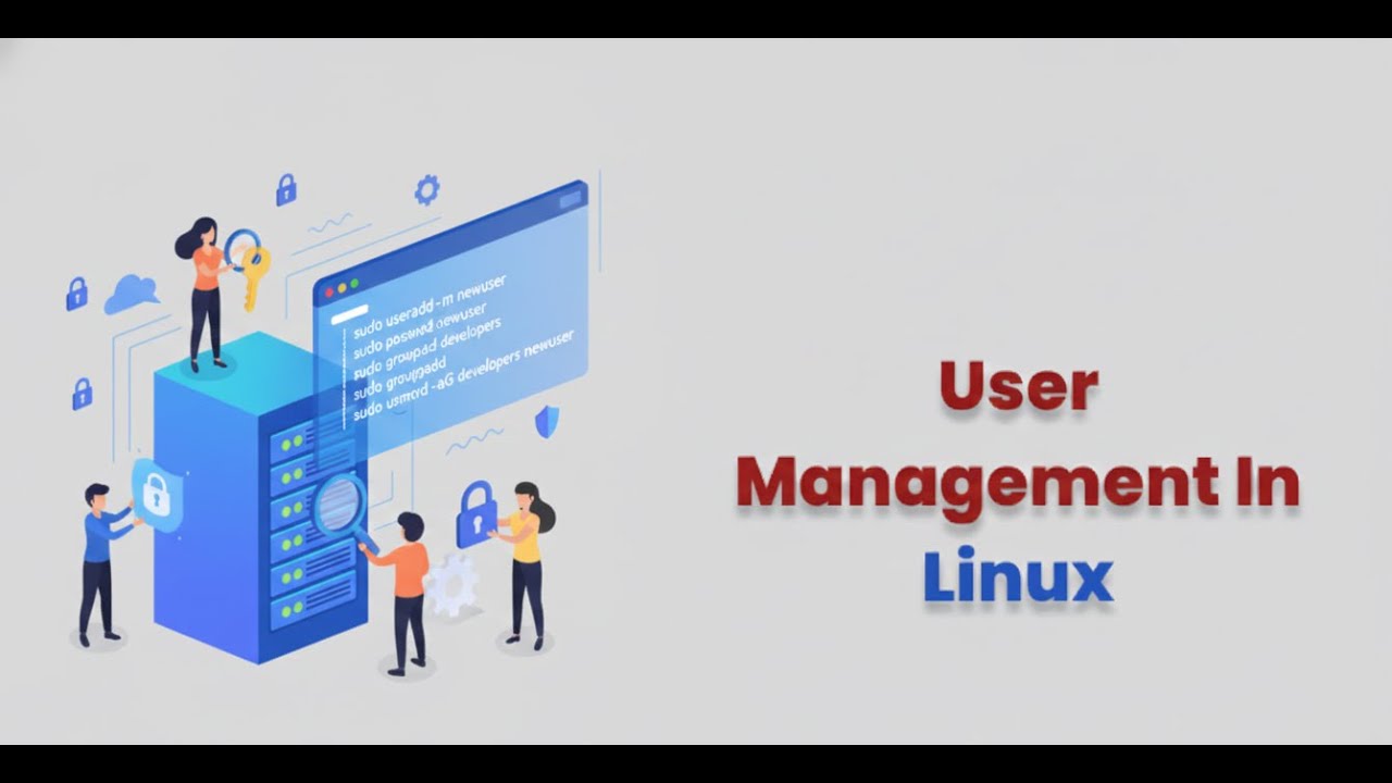 User management in Linux - YouTube